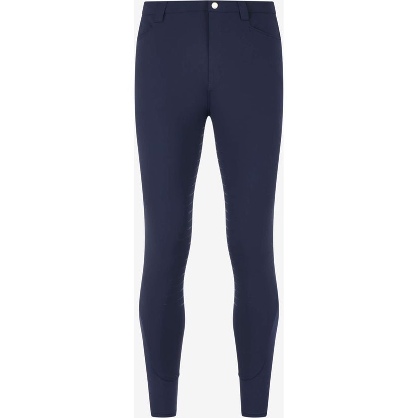 LeMieux Pantaloni da Equitazione Sports Full Grip Uomini Navy
