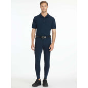 LeMieux Pantaloni da Equitazione Sports Full Grip Uomini Navy