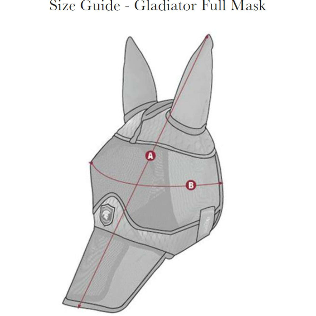 LeMieux Velo Anti-Mosche Gladiator Full Grigio