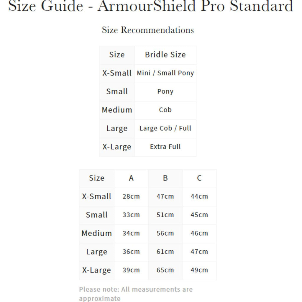 LeMieux Maschera Antimosche Amour Shield Pro Senza orecchie Navy