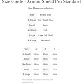 LeMieux Maschera Antimosche Amour Shield Pro Senza orecchie Navy