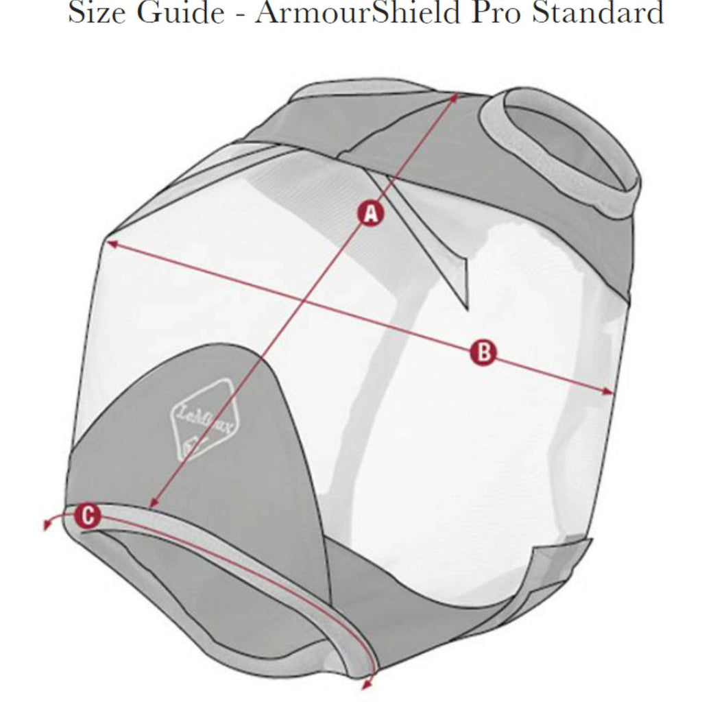 LeMieux Maschera Antimosche Amour Shield Pro Senza orecchie Navy