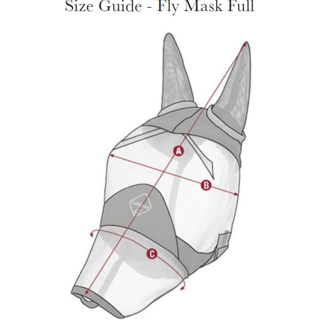 LeMieux Maschera Antimosche Amour Shield Pro con Orecchie & Naso Navy