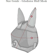 LeMieux Velo Anti-Mosche Gladiator Grigio