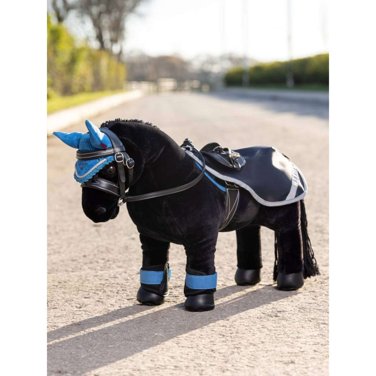 LeMieux Coperta da esercizio Toy Pony Navy