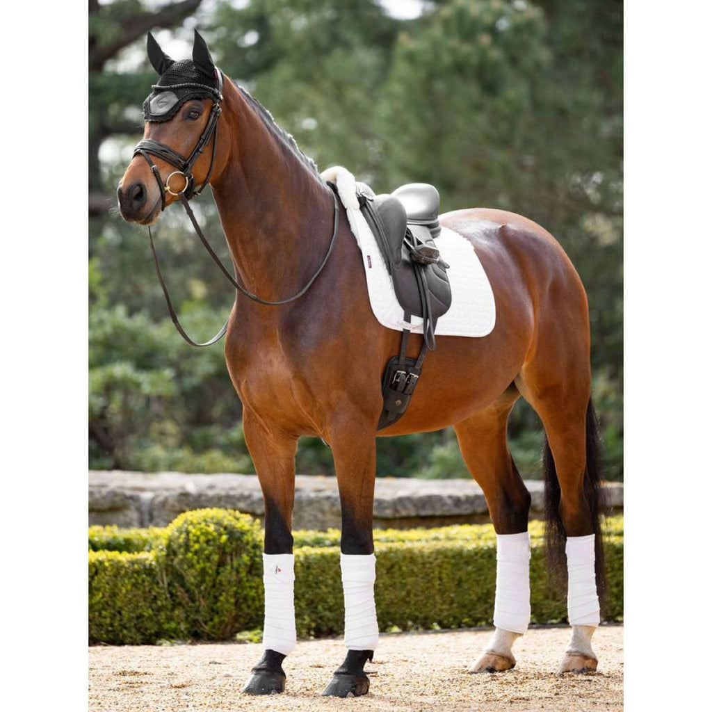 LeMieux Sottosella ProLambs Square Half Lined Dressage Wit/Natural