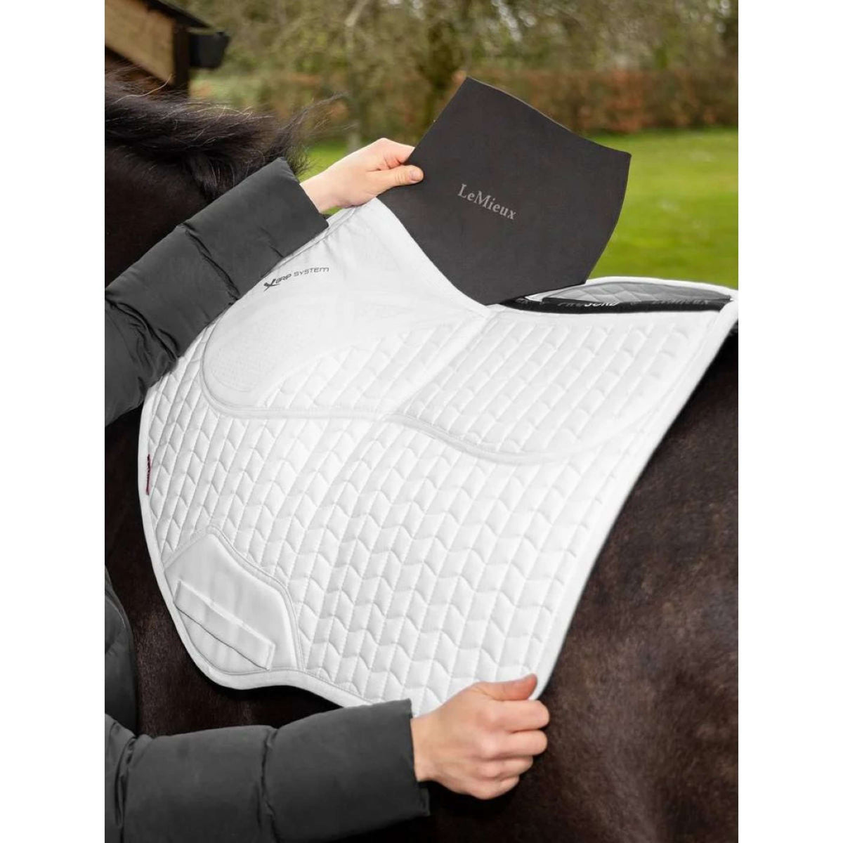 LeMieux Sottosella Prosorb Pain 2 Pocket Bianco