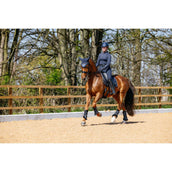 LeMieux Sottosella Puissance Suede Dressage Navy