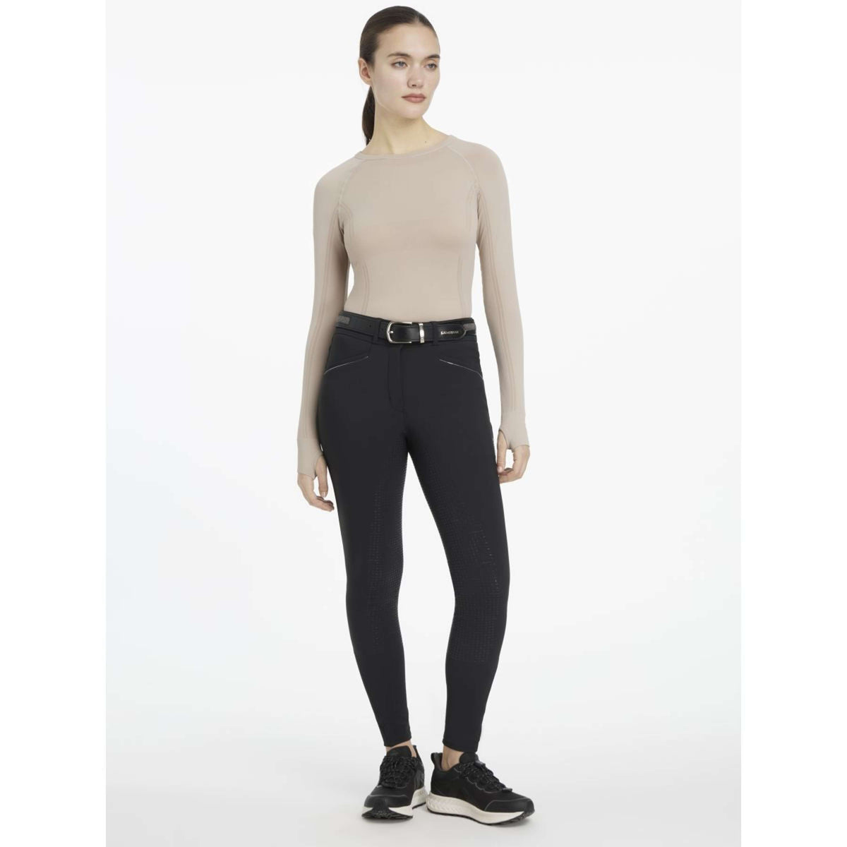 LeMieux Pantaloni da Equitazione Freya Pro Nero