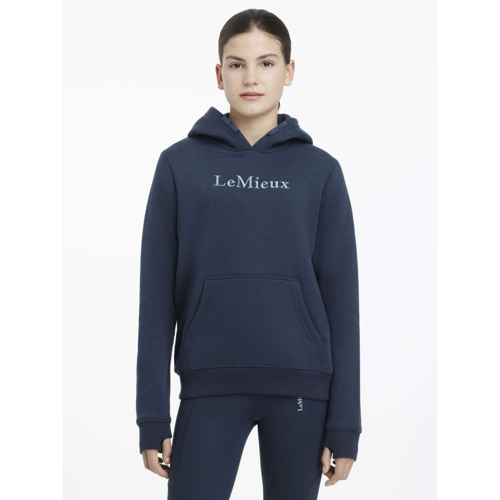 LeMieux Felpa con cappuccio Young Rider Classique Navy