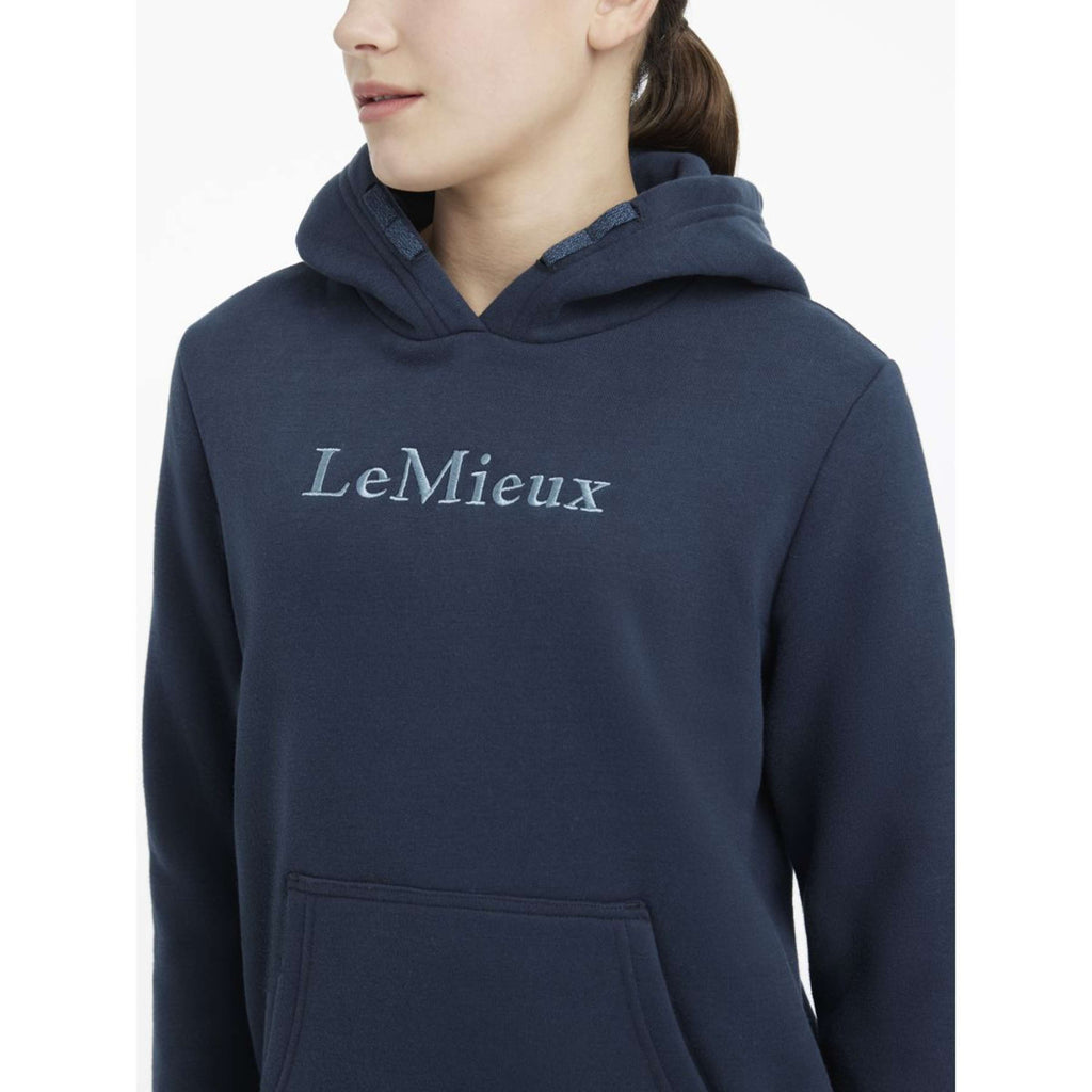 LeMieux Felpa con cappuccio Young Rider Classique Navy