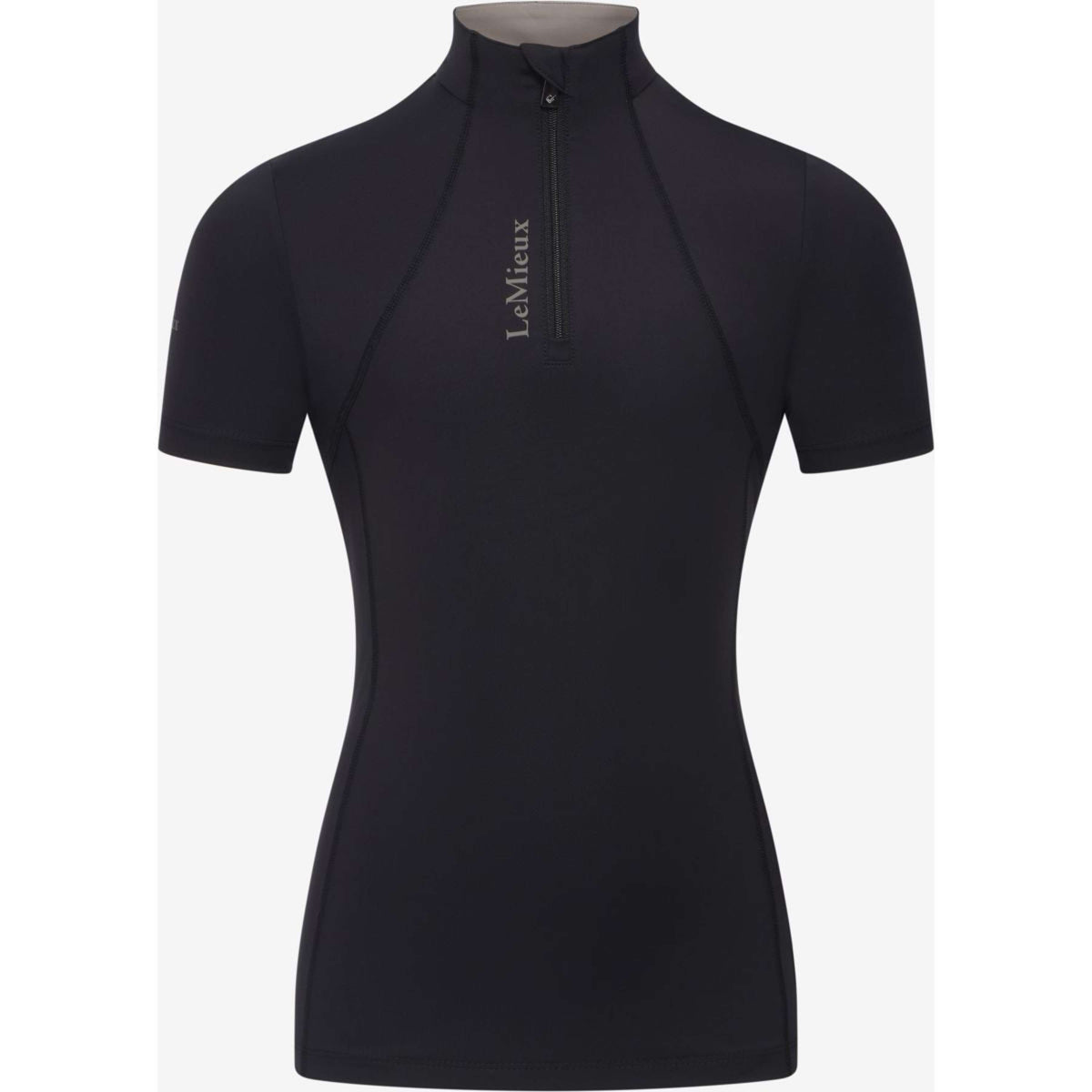LeMieux Strato di base Young Rider Classique Maniche Corte Nero