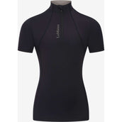 LeMieux Strato di base Young Rider Classique Maniche Corte Nero