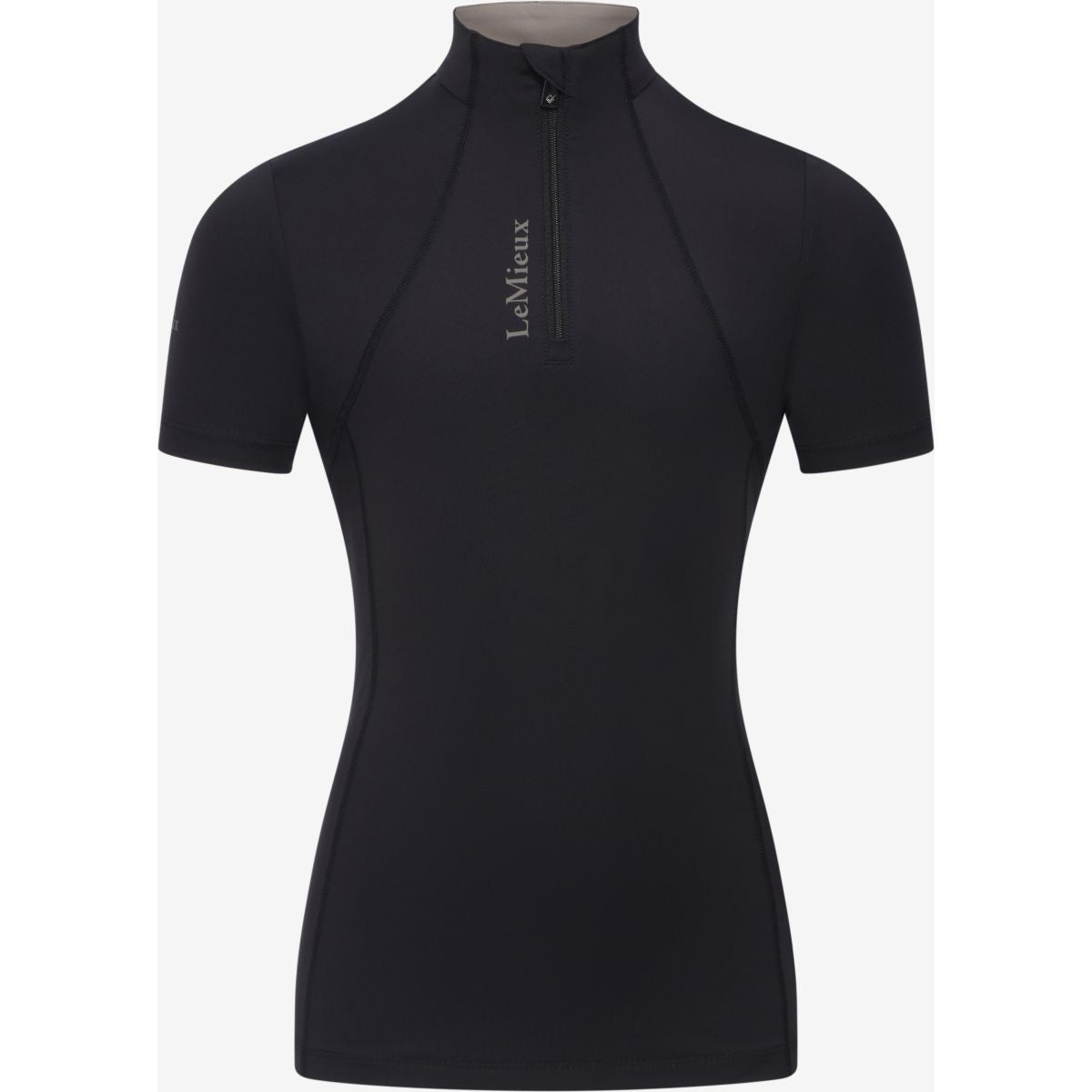 LeMieux Strato di base Young Rider Classique Maniche Corte Nero