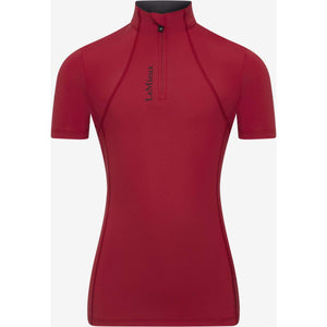 LeMieux Strato di base Young Rider Classique Maniche Corte Peperoncino