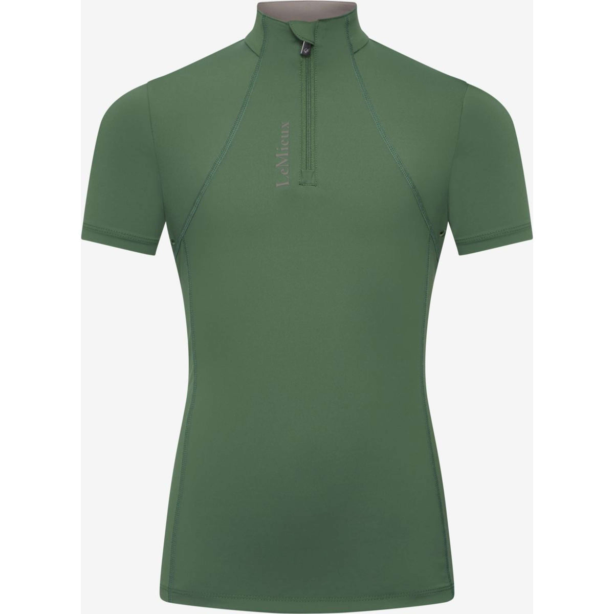 LeMieux Strato di base Young Rider Classique Maniche Corte Hunter Green