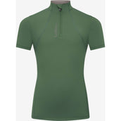 LeMieux Strato di base Young Rider Classique Maniche Corte Hunter Green