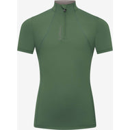 LeMieux Strato di base Young Rider Classique Maniche Corte Hunter Green