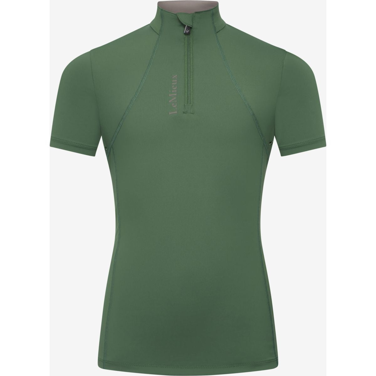 LeMieux Strato di base Young Rider Classique Maniche Corte Hunter Green