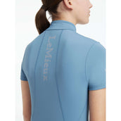 LeMieux Strato di base Young Rider Classique Maniche Corte Ice Blue