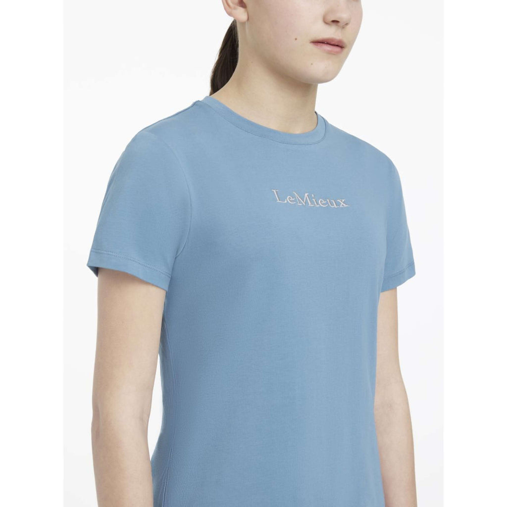 LeMieux Maglietta Young Rider Classique Ice Blue