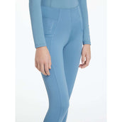 LeMieux Leggings da Equitazione Young Rider Orla Ice Blue