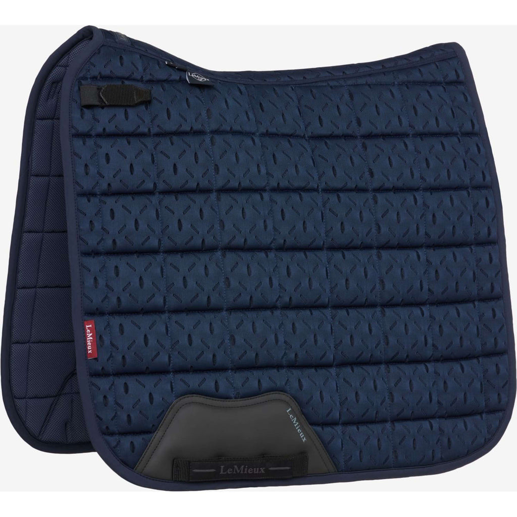 LeMieux Sottosella 3D Mesh Self-Cool Square Dressage Navy