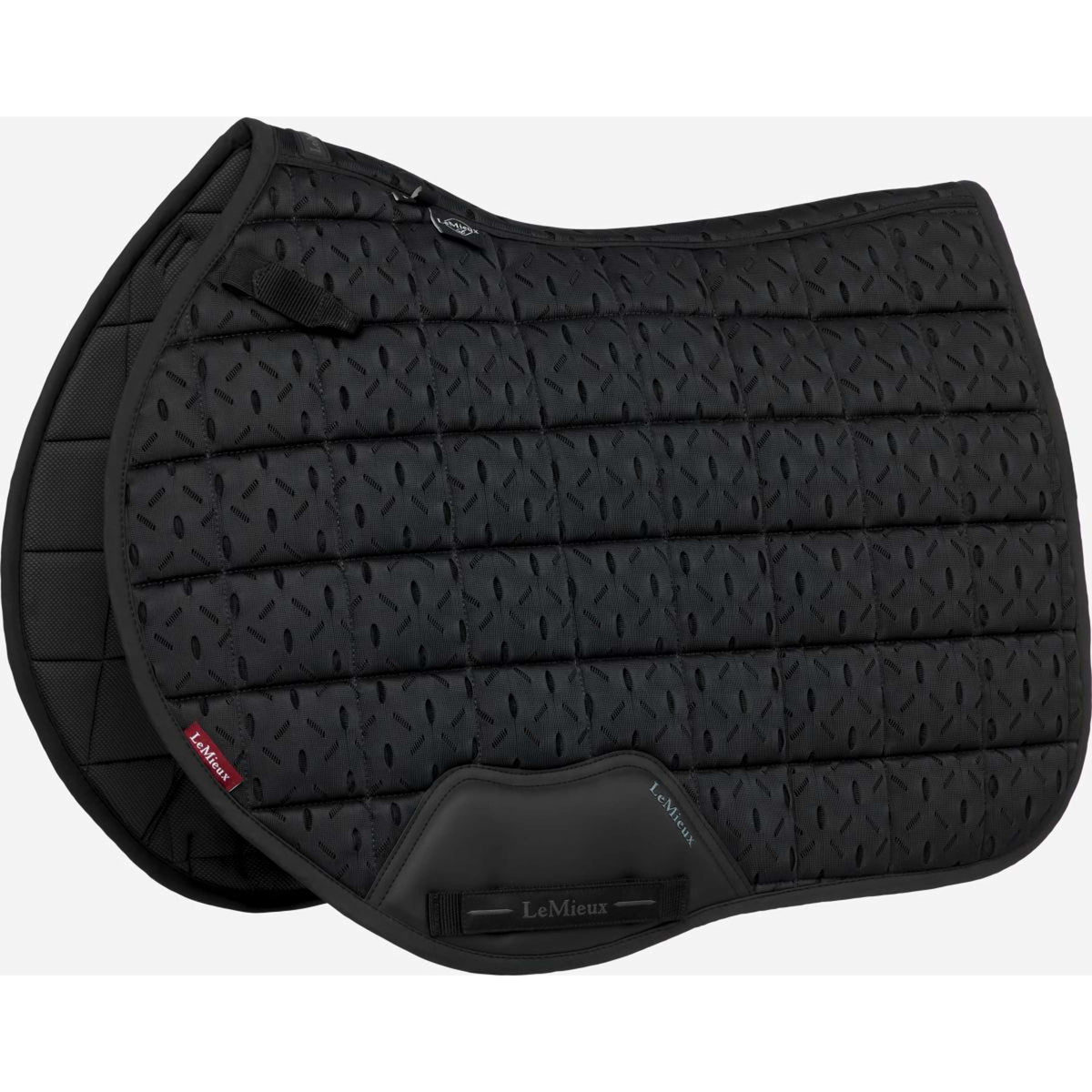 LeMieux Sottosella 3D Mesh Self-Cool Square Saltando Nero