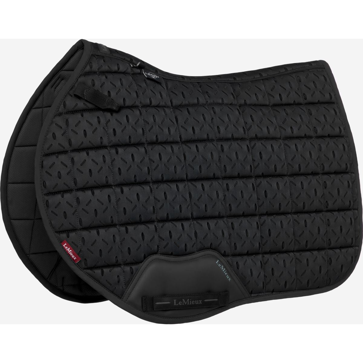 LeMieux Sottosella 3D Mesh Self-Cool Square Saltando Nero