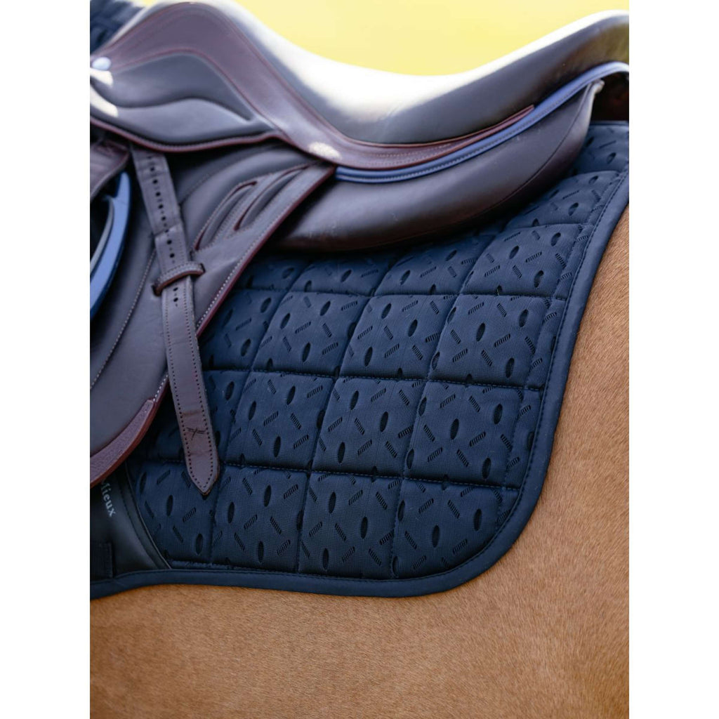 LeMieux Sottosella 3D Mesh Self-Cool Square Saltando Navy