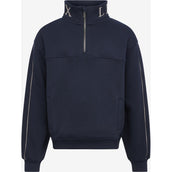 LeMieux Maglione Young Rider Kate Quarter Zip Navy