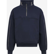 LeMieux Maglione Young Rider Kate Quarter Zip Navy