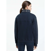 LeMieux Maglione Young Rider Kate Quarter Zip Navy