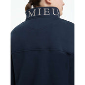 LeMieux Maglione Young Rider Kate Quarter Zip Navy
