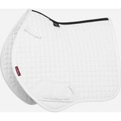 LeMieux Sottosella Mini Suede Square Close Contact Bianco