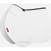 LeMieux Sottosella Mini Suede Square Close Contact Bianco