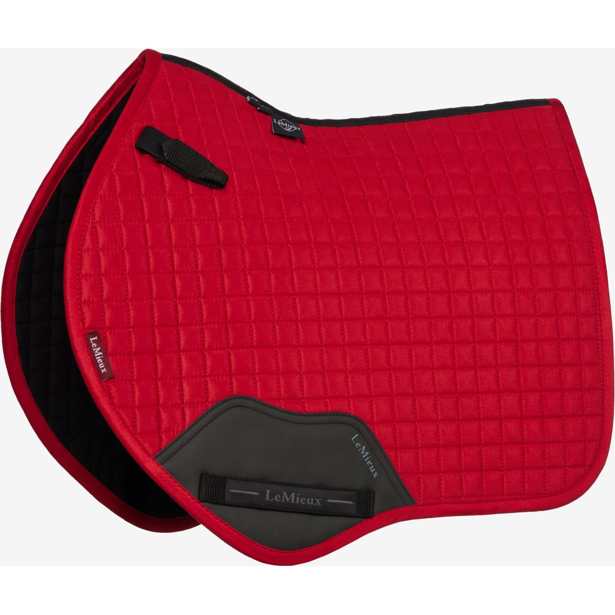 LeMieux Sottosella Mini Suede Square Close Contact Peperoncino