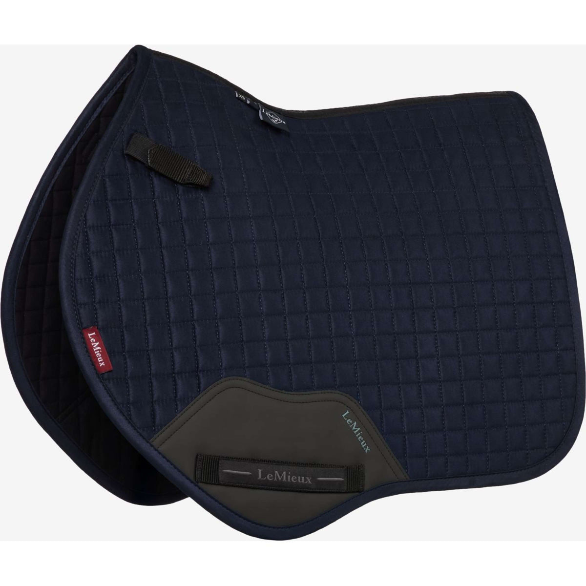 LeMieux Sottosella Mini Suede Square Close Contact Navy