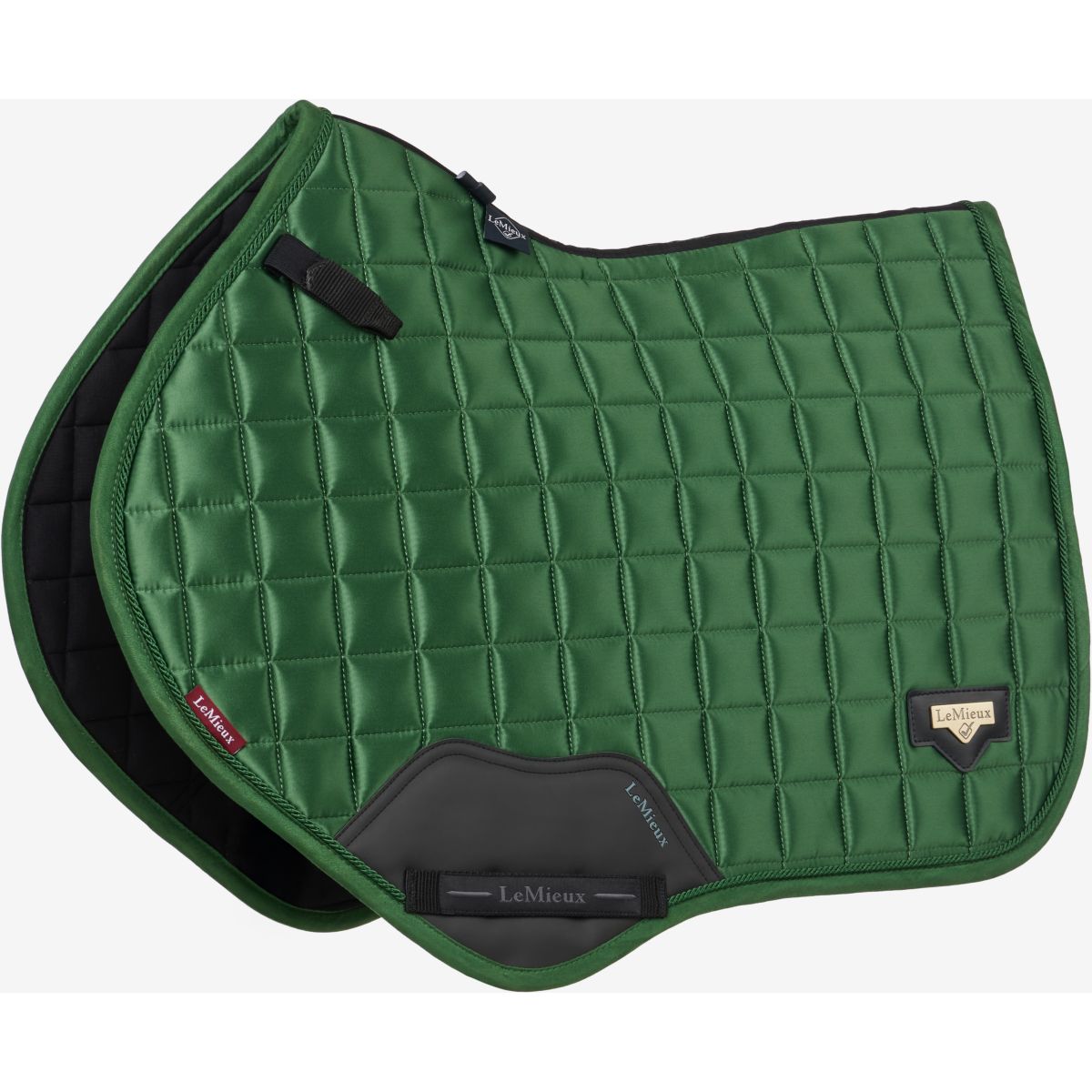 LeMieux Sottosella Loire Classic Square Close Contact Hunter Green