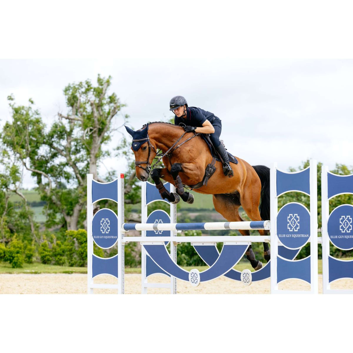 LeMieux Sottosella Loire Classic Square Close Contact Navy