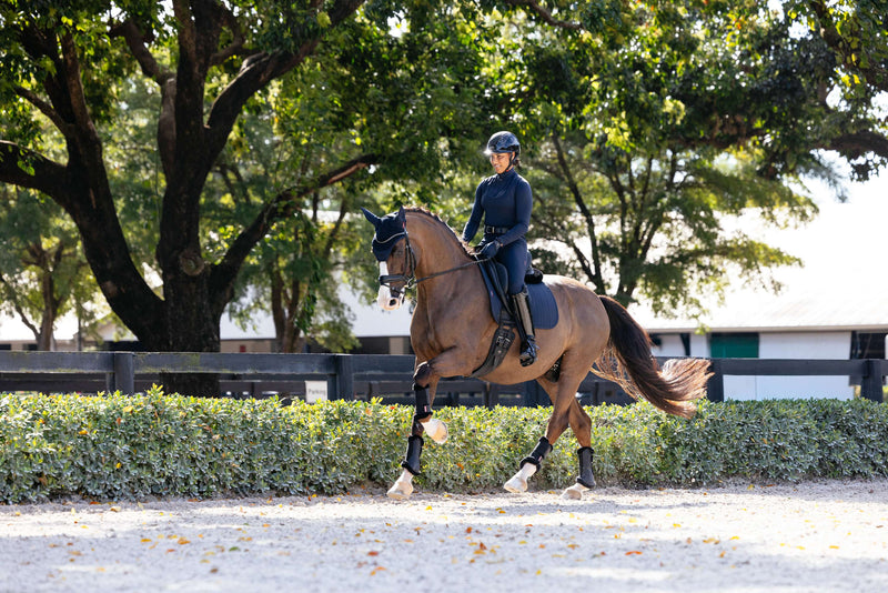 LeMieux Leggings da Equitazione Remi Bambini Navy