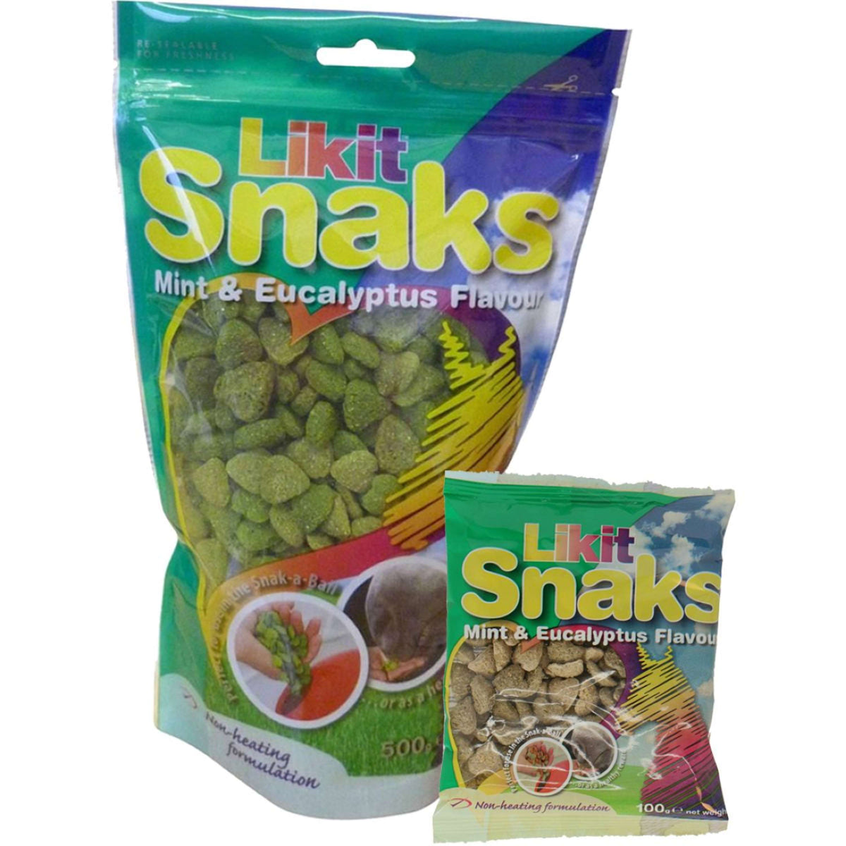 Likit Dolcetti per Cavalli Snaks Menta/Eucalipto