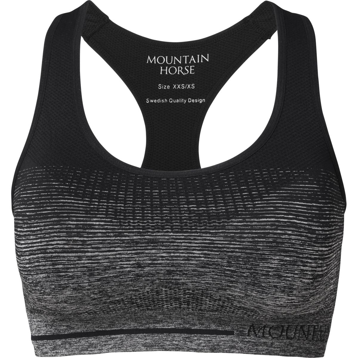 Mountain Horse Top Adore Tech Nero melange