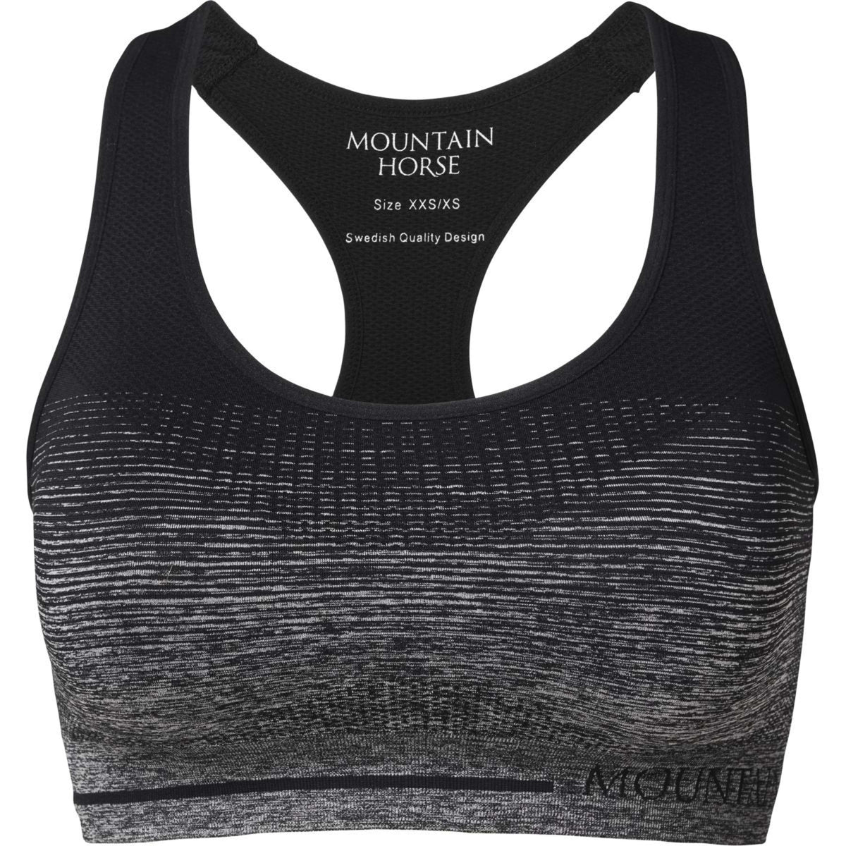 Mountain Horse Top Adore Tech Nero melange