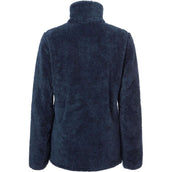 Mountain Horse Felpa con cappuccio e zip Fuzzy Fleece Blu
