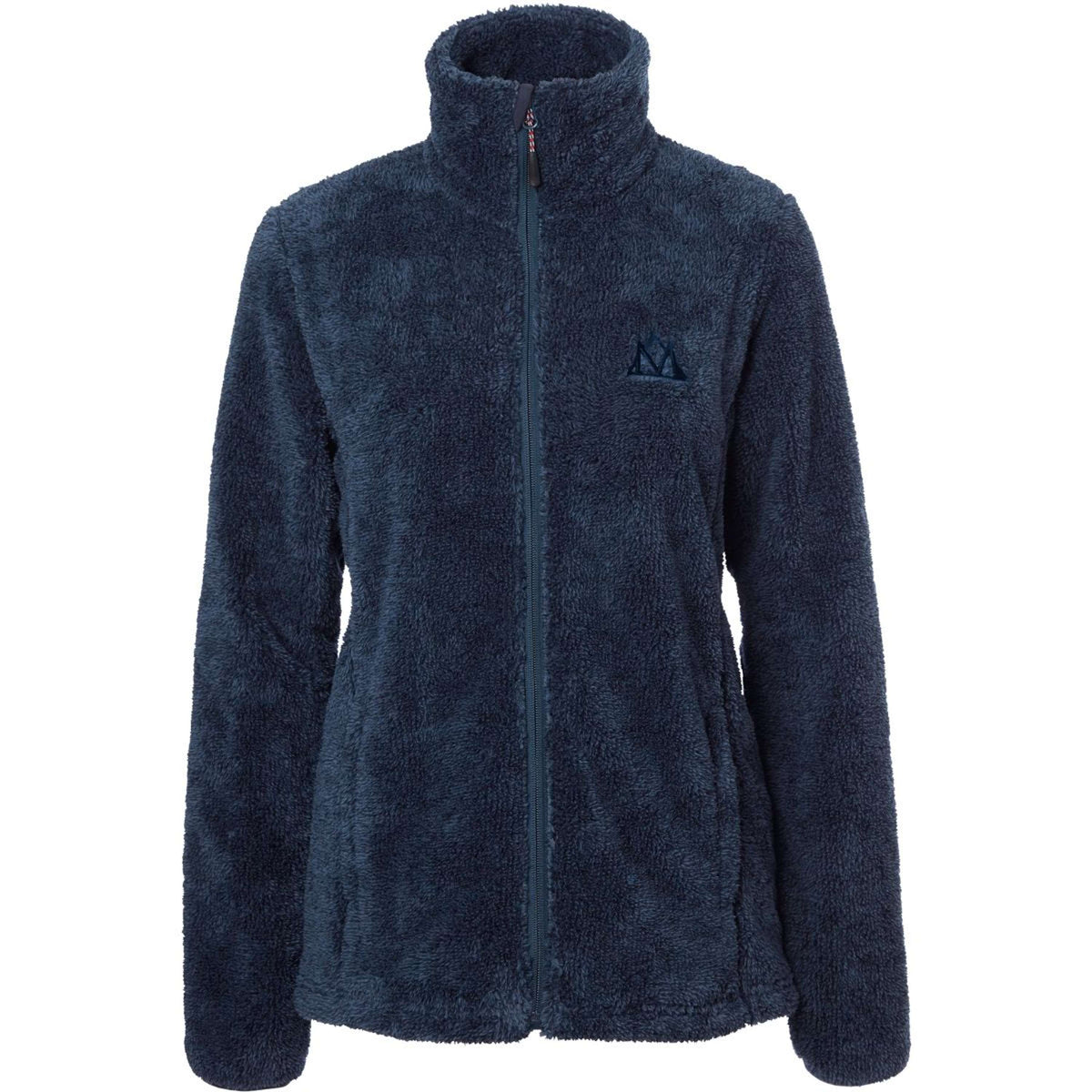 Mountain Horse Felpa con cappuccio e zip Fuzzy Fleece Blu