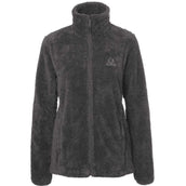 Mountain Horse Felpa con cappuccio e zip Fuzzy Fleece Grigio