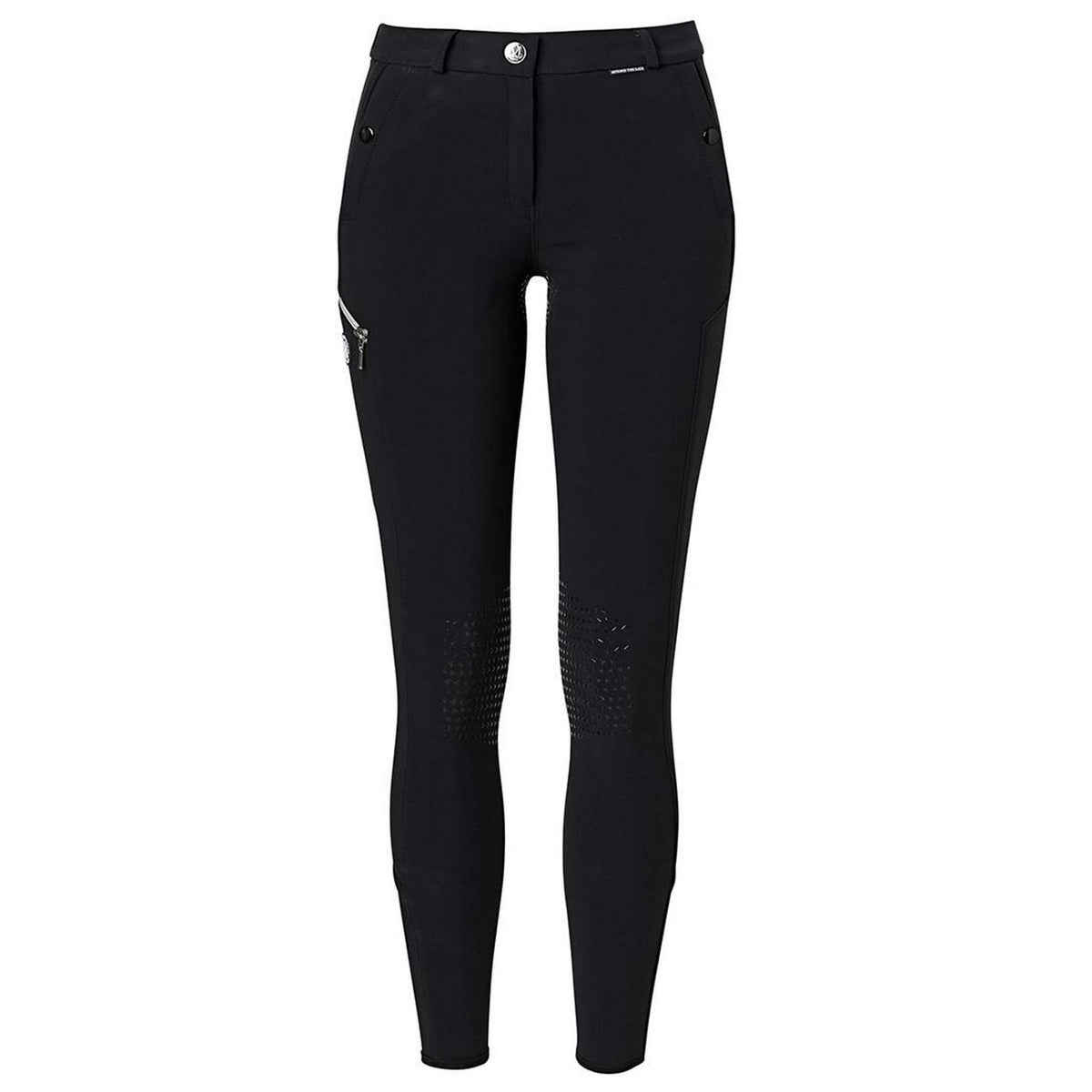 Mountain Horse Pantaloni da Equitazione Frost Tech Nero