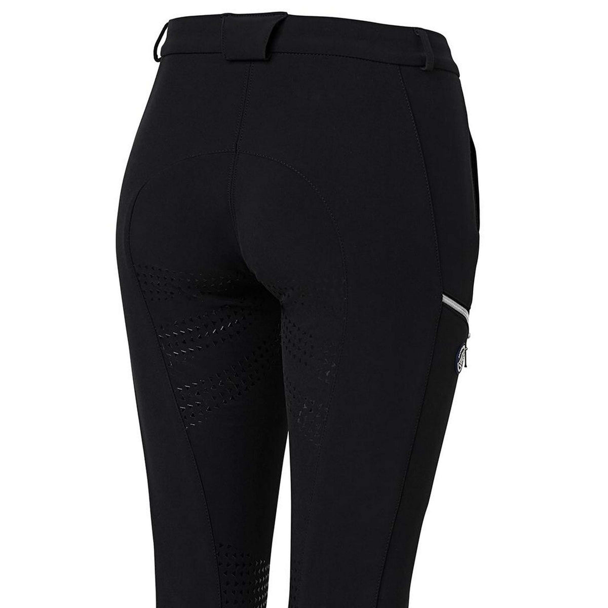 Mountain Horse Pantaloni da Equitazione Frost Tech Nero