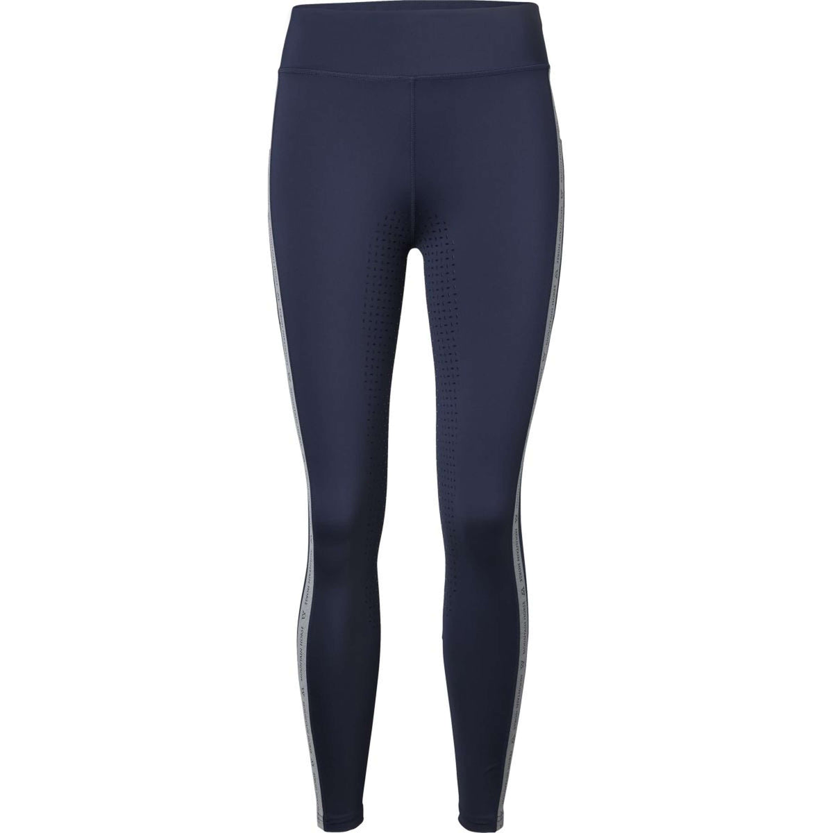 Mountain Horse Leggings da Equitazione Active Stripe Grip HF Navy